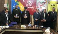 خیران ازدواج در گناوه تجلیل شدند
